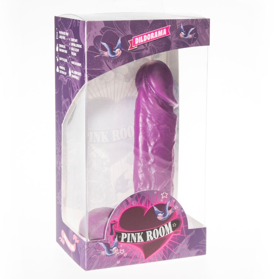 Dildo Realistico Pink Room Amadeo Lila 15.5 Cm