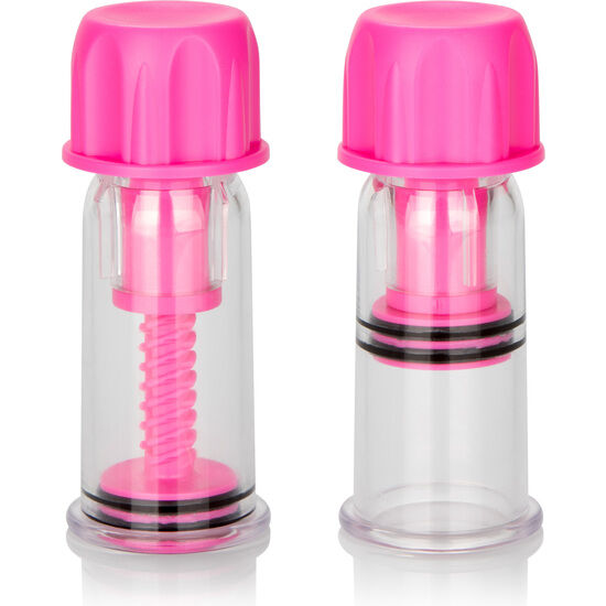 Calexotics - Vaccum Twist Succionadores Pezones Rosa