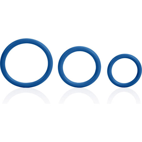 Calexotics - Set Tres Anillas Azul Erección