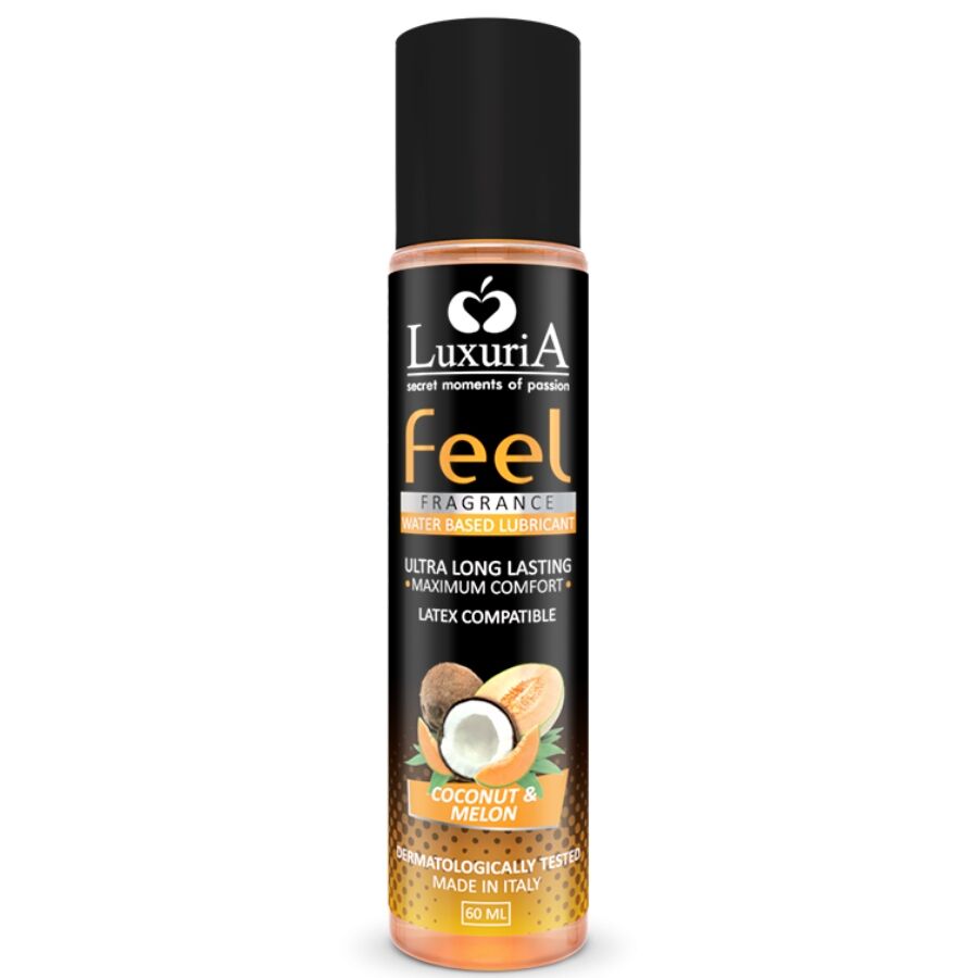 Intimateline - Luxuria Feel Lubricante Base Agua Coco Y Melon 60 Ml