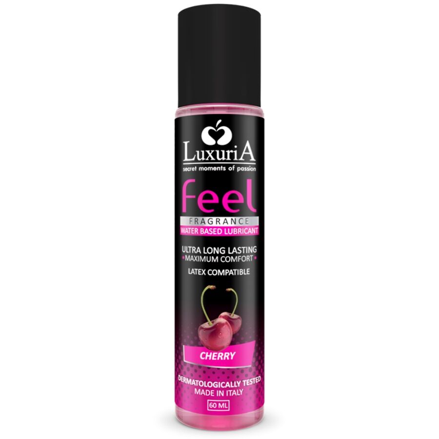 Intimateline - Luxuria Feel Lubricante Base Agua Cereza 60 Ml