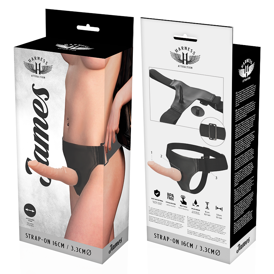 Harness Attraction - Rnes James 16 Cm -O- 3.3 Cm