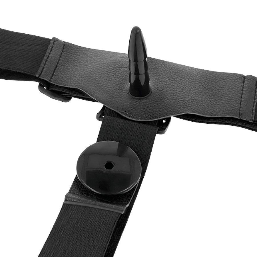 Harness Attraction - Rodney Doble Penetración Vibrador 18 Cm -o- 3.5 Cm