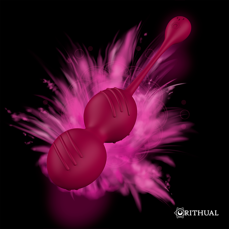 Ritual Nisha Bolas Kegel Recargables Vibradoras Orquidea