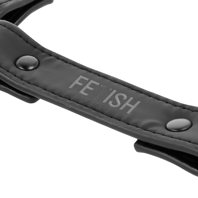 Fetish Submissive - Unión Esposas Cuero Vegano