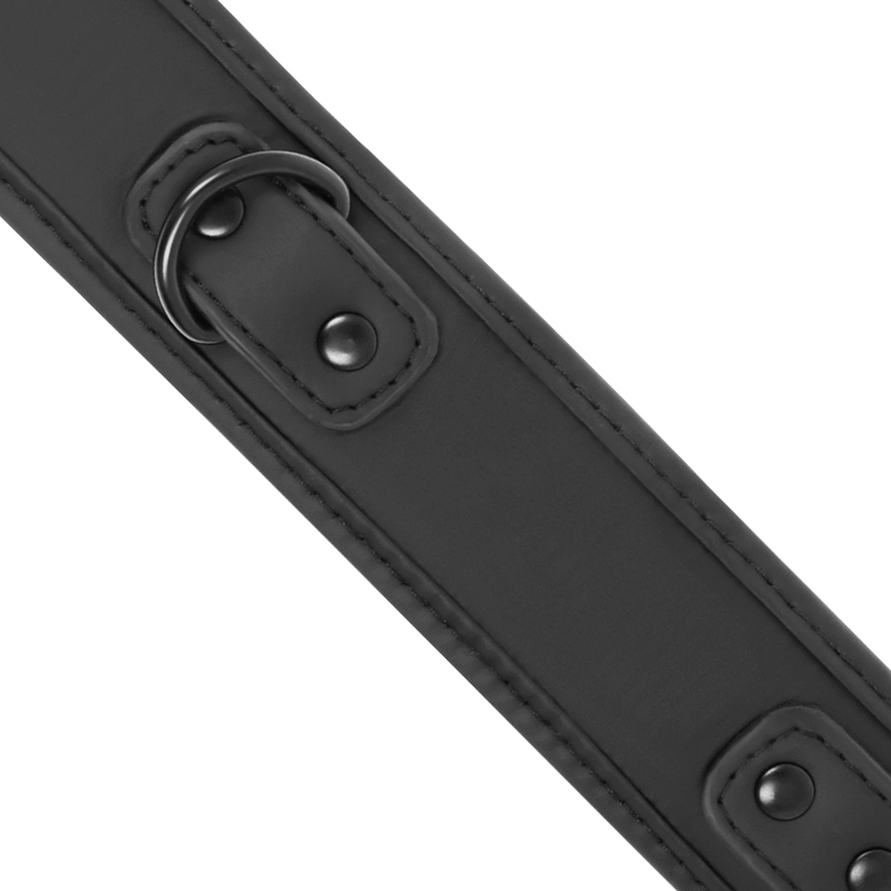 Fetish Submissive - Collar Con Cadena Con Forro De Nopreno