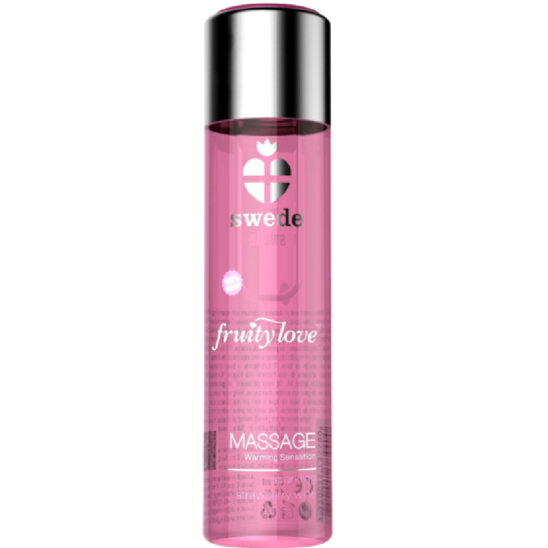 Fruity Love Aceite De Masaje Aroma Fresas Con Champan 120 Ml