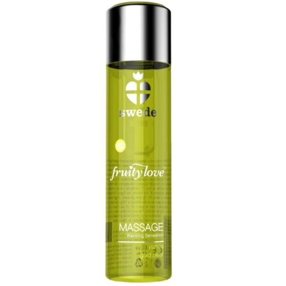 Swede - Fruity Love Aceite Efecto Calor Vainilla Y Pera 60 Ml