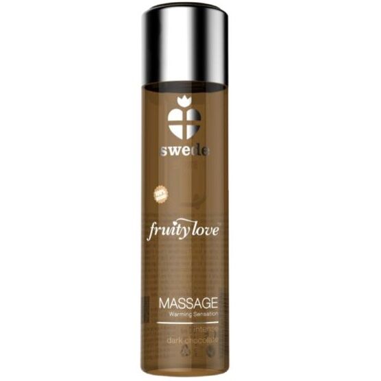 Swede - Fruity Love Aceite Efecto Calor Chocolate Negro 60 Ml