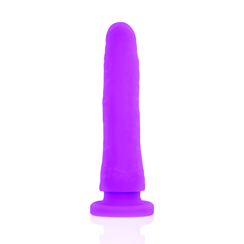 Delta Club - Toys Arnes + Dildo Lila Silicona Medica 17 Cm -o- 3 Cm