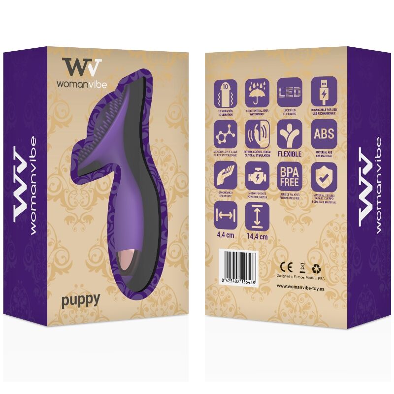 Womanvibe - Puppy Estimulador Recargable Silicona