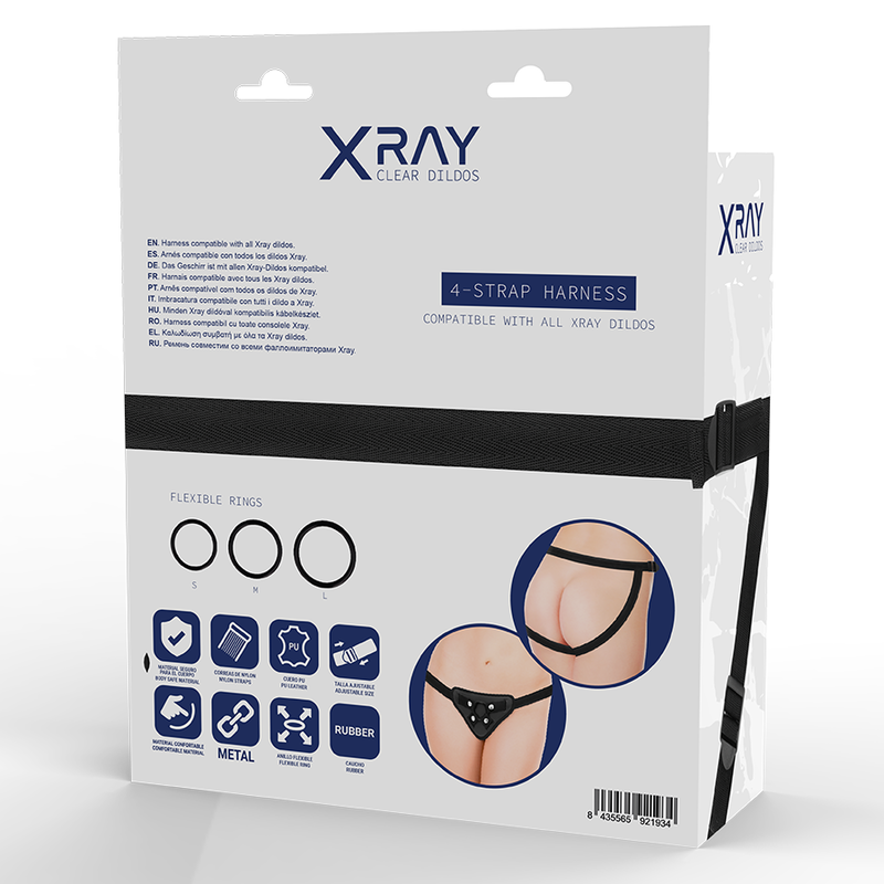 X Ray - Arnés Compatible Con Anillas Silicona