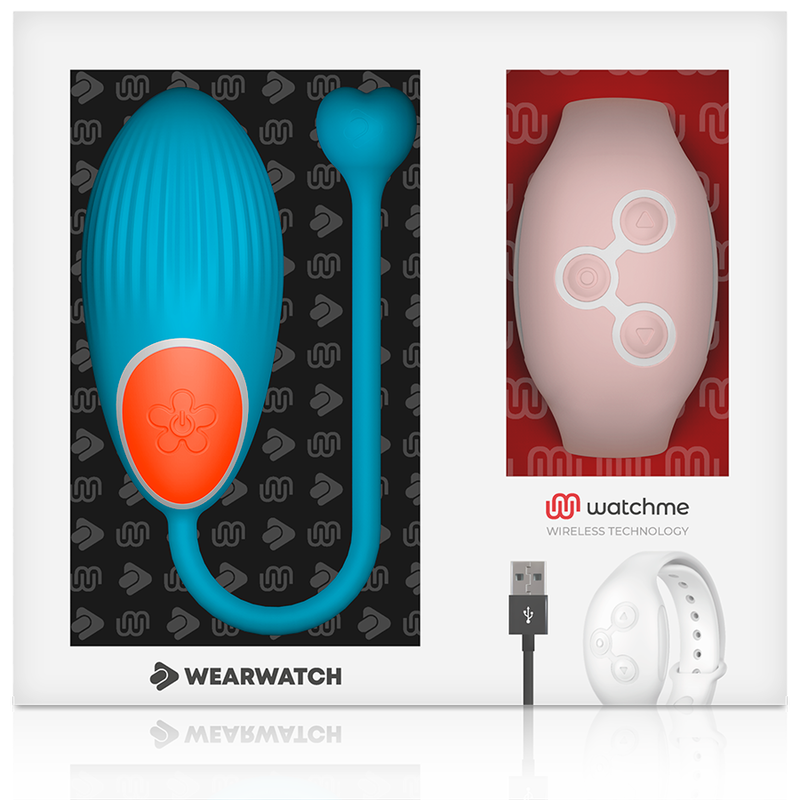 Wearwatch - Huevo Control Remoto Technology Watchme Azul / Rosa