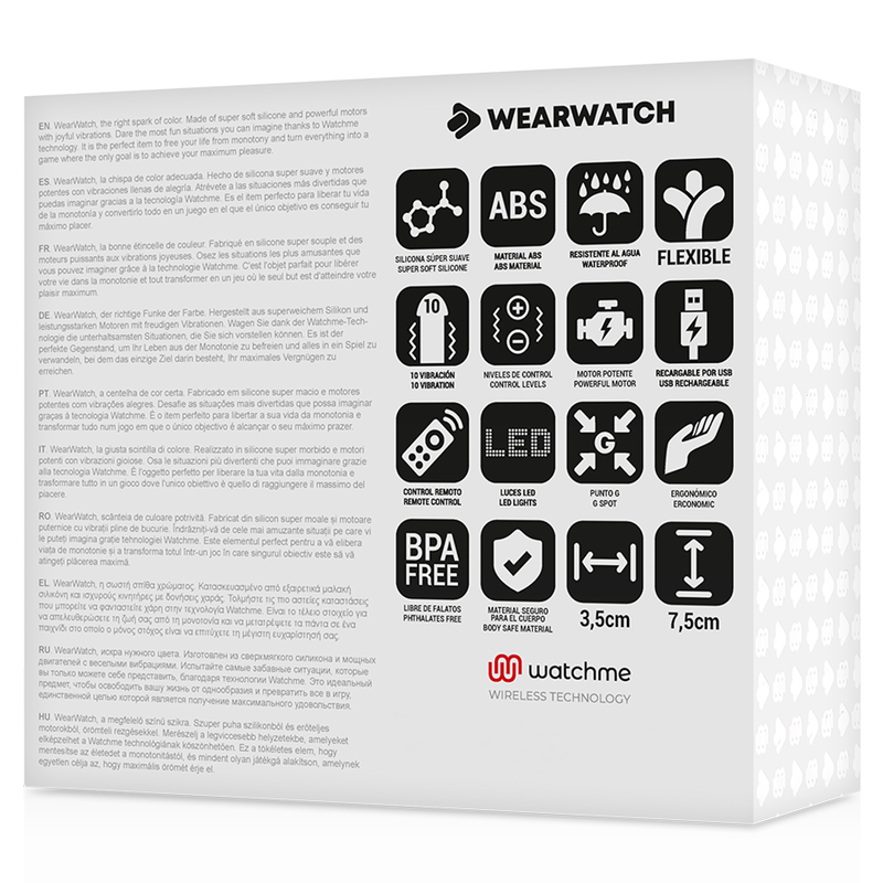Wearwatch - Huevo Control Remoto Technology Watchme Fucsia / Rosa