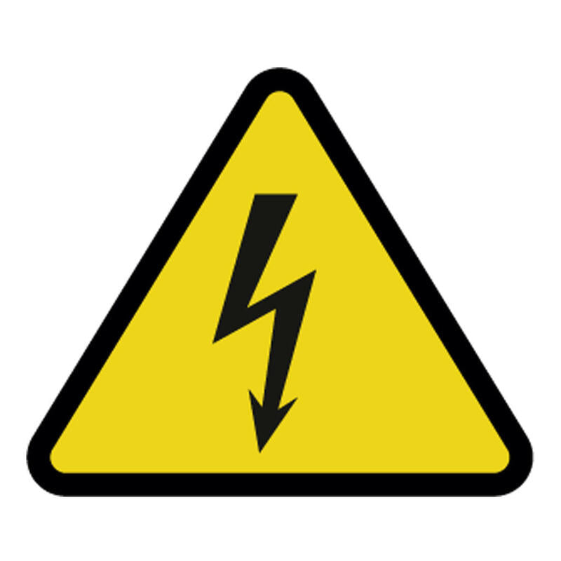 Implaser Pegatina Riesgo Eléctrico 9cm