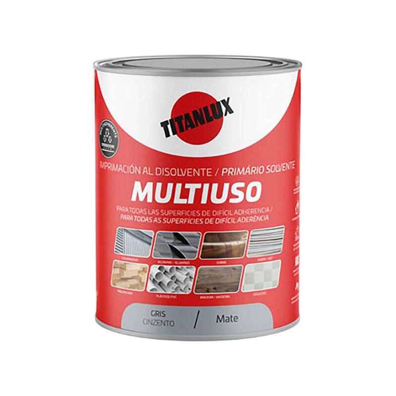 Imprimación Multiuso Gris Mate 250 Ml