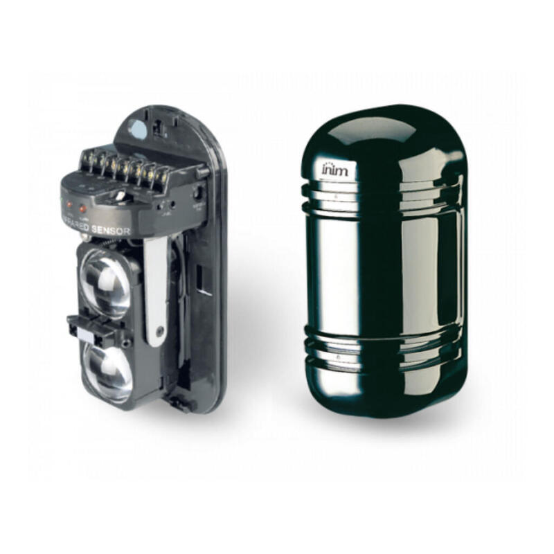 Inim Bdx-D060 Barrera De Doble Haz De 60 M Ajuste De Haz Horizontal Y Vertical Clasificación Ip54 Tiempo De Intervención Programable