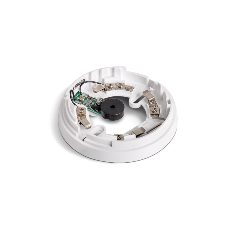 Inim Eb0060 Base Con Zumbador Incorporado Controlado Por La Salida "R" Del Sensor Para Detectores Enea E Iris