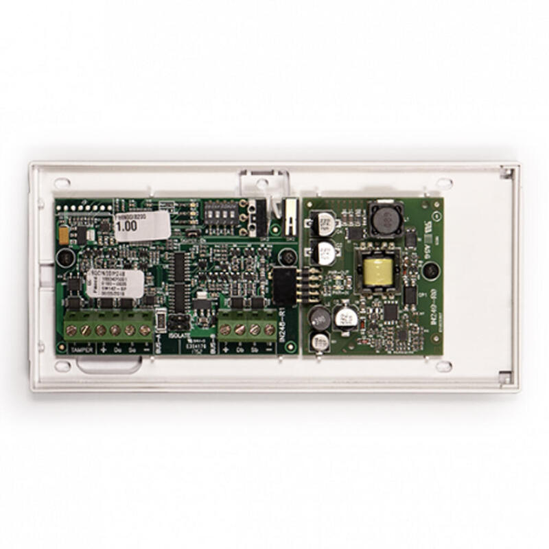 Inim Ib200/A Aislador De Bus Con Regeneración De Datos, De Alimentación 13,8vdc 1a Y Protección Antisabotaje