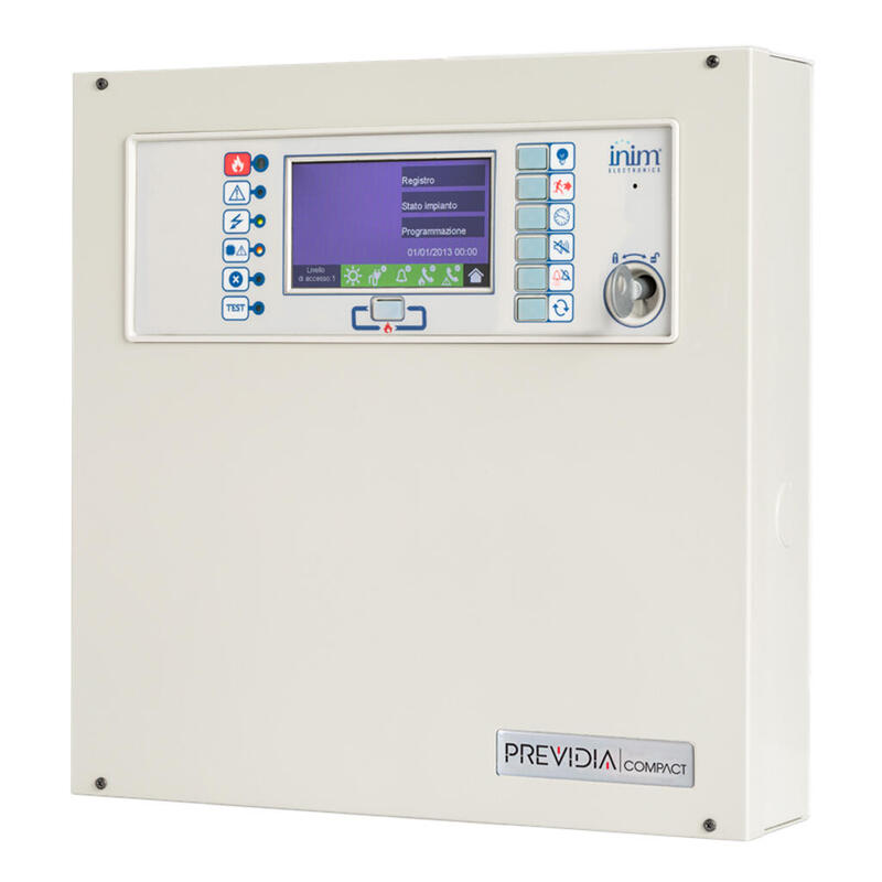 Inim Previdia-C050sg Central Analógica De 1 Lazo No Ampliable De 64 Puntos. Color Gris