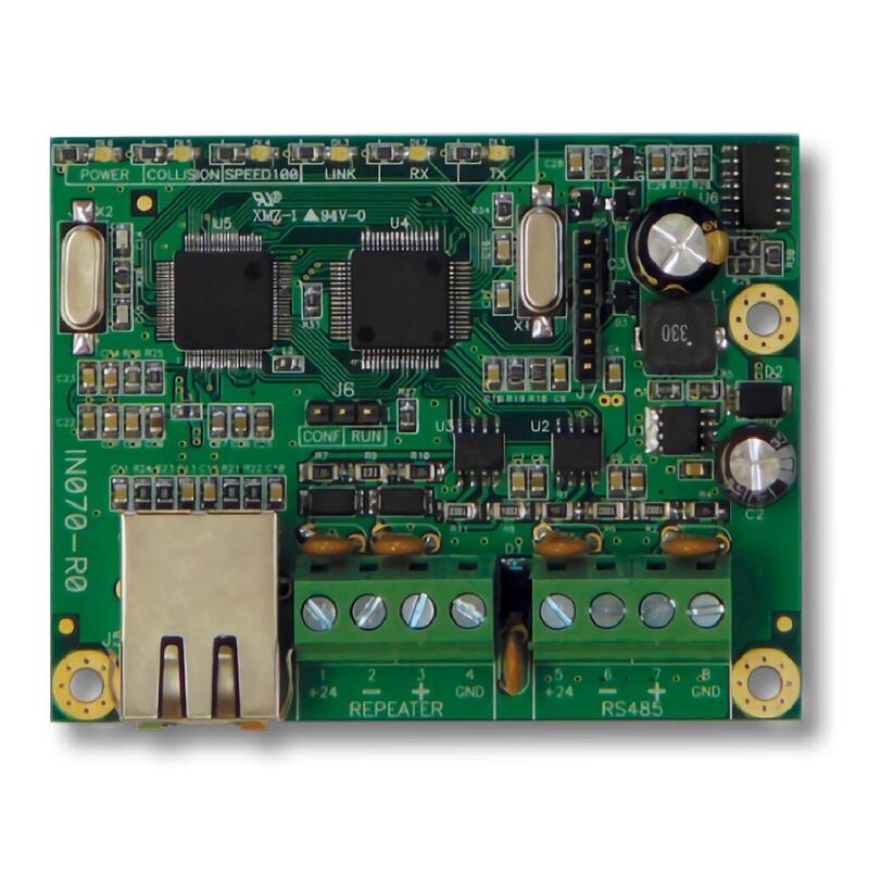 Inim Smartlan-485 Módulo Ethernet Para Smartline. Conexión Vía Rs485, Transmisión A Cra, Protocolo Sia-Ip