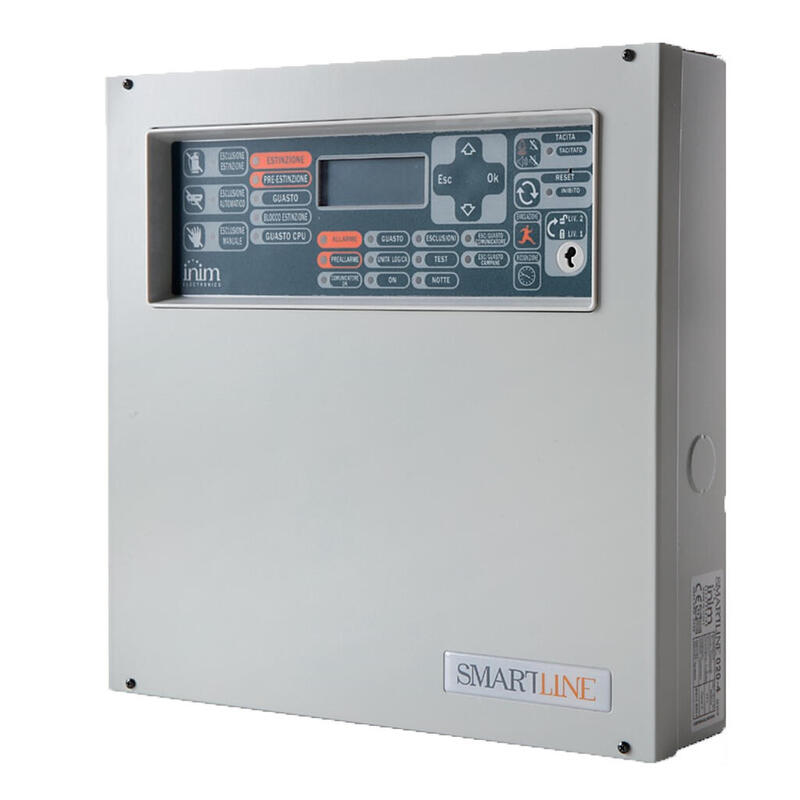 Inim Smartline020 Central Convencional De 2 Zonas No Ampliables