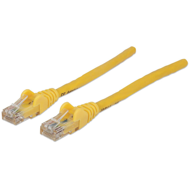Cable De Red Rj45 U Utp Cat6 2.00m Protector De Pestaña Amarillo