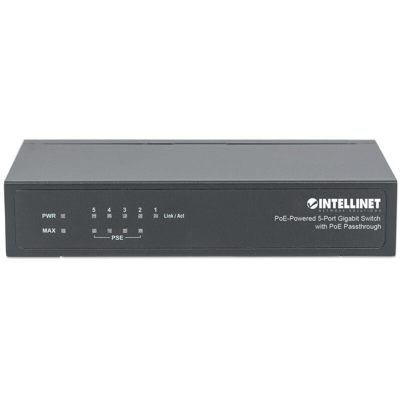 Intellinet Switch 5x Ge 4x Pse Poe+ 1x Pd Ieee 802.3az