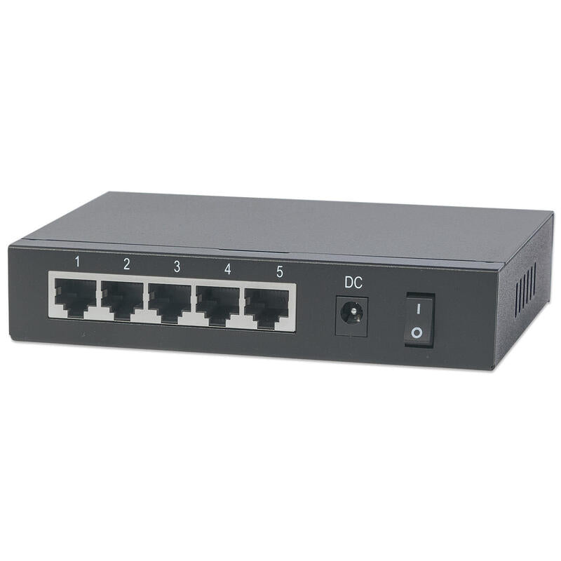 Intellinet Switch 5x Ge 4x Pse Poe+ 1x Pd Ieee 802.3az