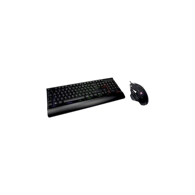 Inter-Tech Kc-3000, Juego De Sobremesa Negro, Diseño De 88884129