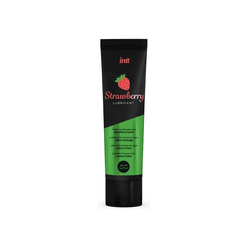 Intt Lubricants - Lubricante Íntimo Base De Agua Sabor A Fresa
