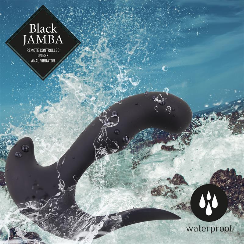 Vibrador Anal Feelztoys - Jamba Negro
