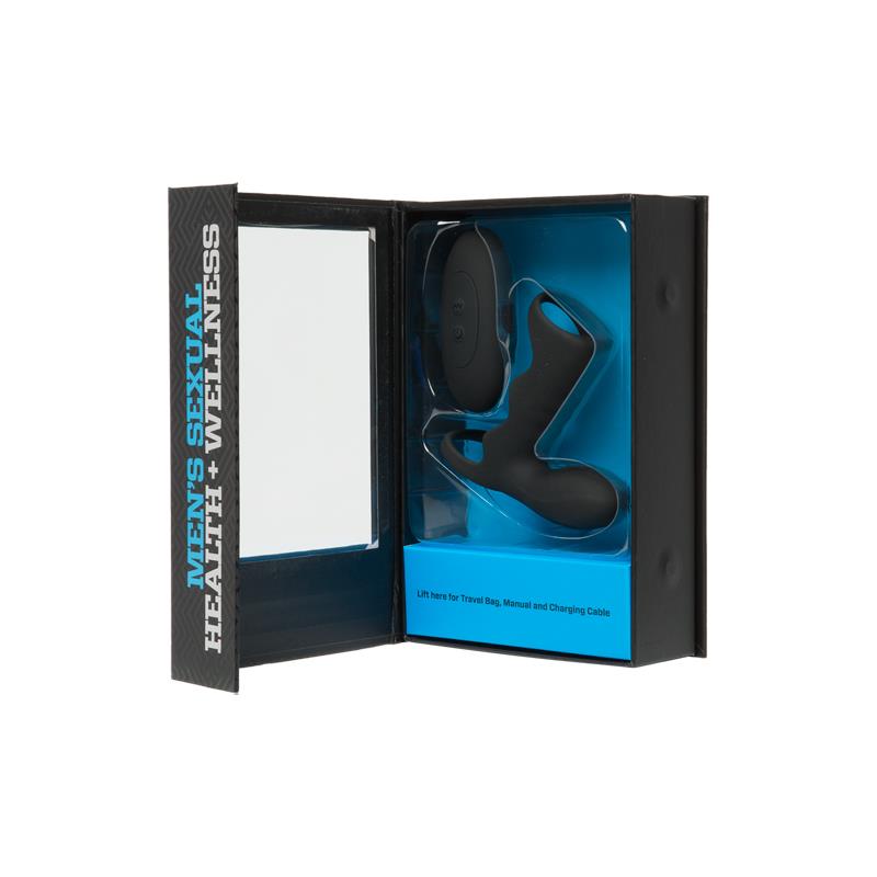 Jaula Para El Pene Con Vibración Y Control Remoto Negro