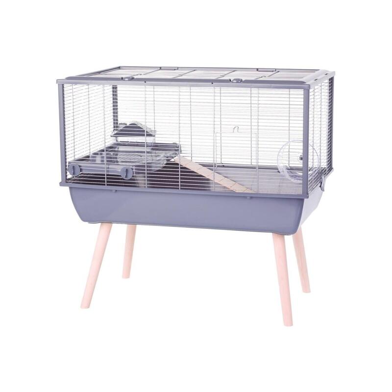 Jaula Para Hámster Zolux Neolife 80, Gris