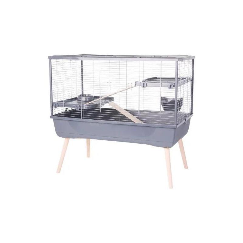 Jaula Zolux Neolife 100 Grey Para Conejos