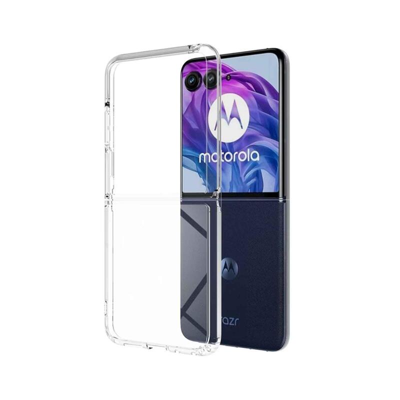 Jc Funda Trasera Silicona Transparente Motorola Razr 50 Ultra