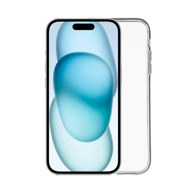 Jc Trasera De Silicona Transparente Apple Iphone 15 Pro Max