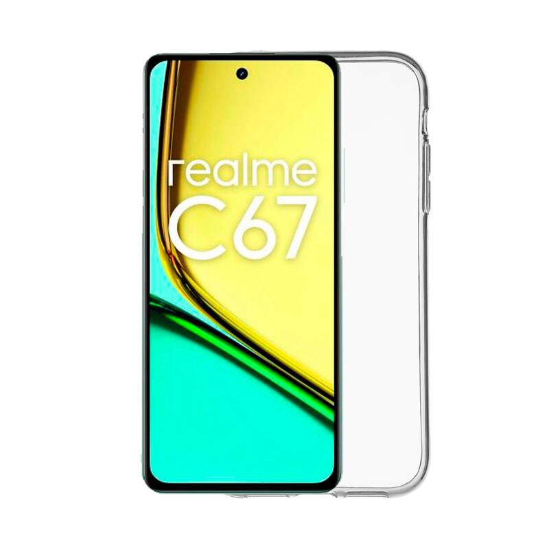 Jc Trasera De Silicona Transparente Realme C67