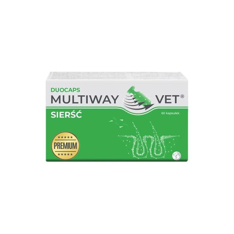 Jm Sante Multiway Vet Duocaps - Cápsulas Twist-Off Para El Pelaje Y La Piel De Perros Y Gatos 60 Uds