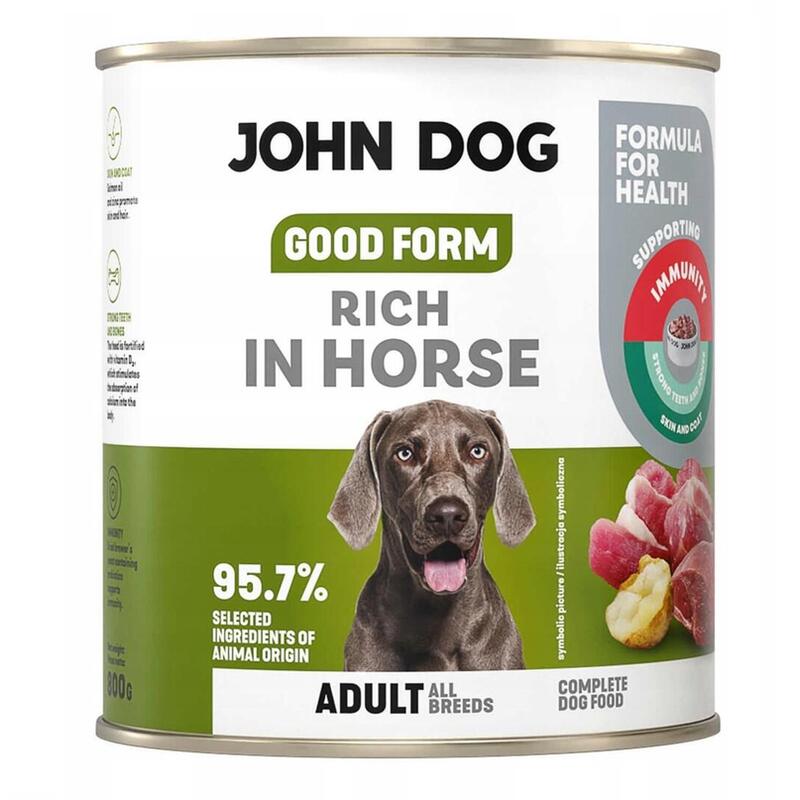 John Dog Good Form Dorosly Konine Karma 800g