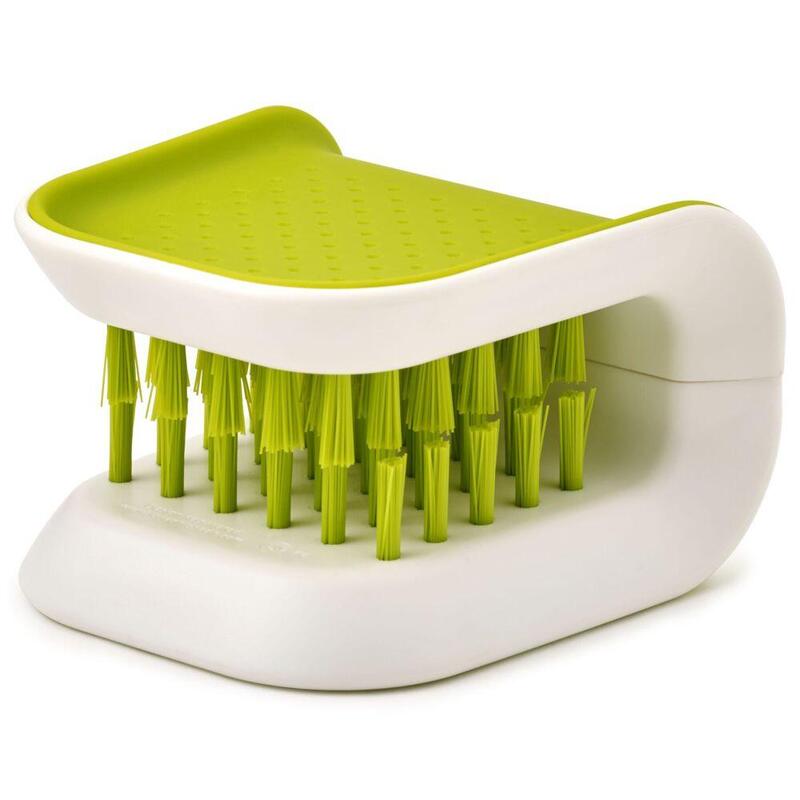 Joseph Joseph Bladebrush Green Knife & Cutlery Cleaning Brush