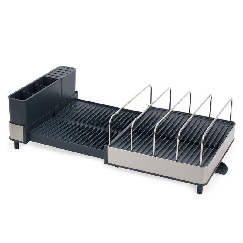 Joseph Joseph Dish Drainer Extend Max Steel