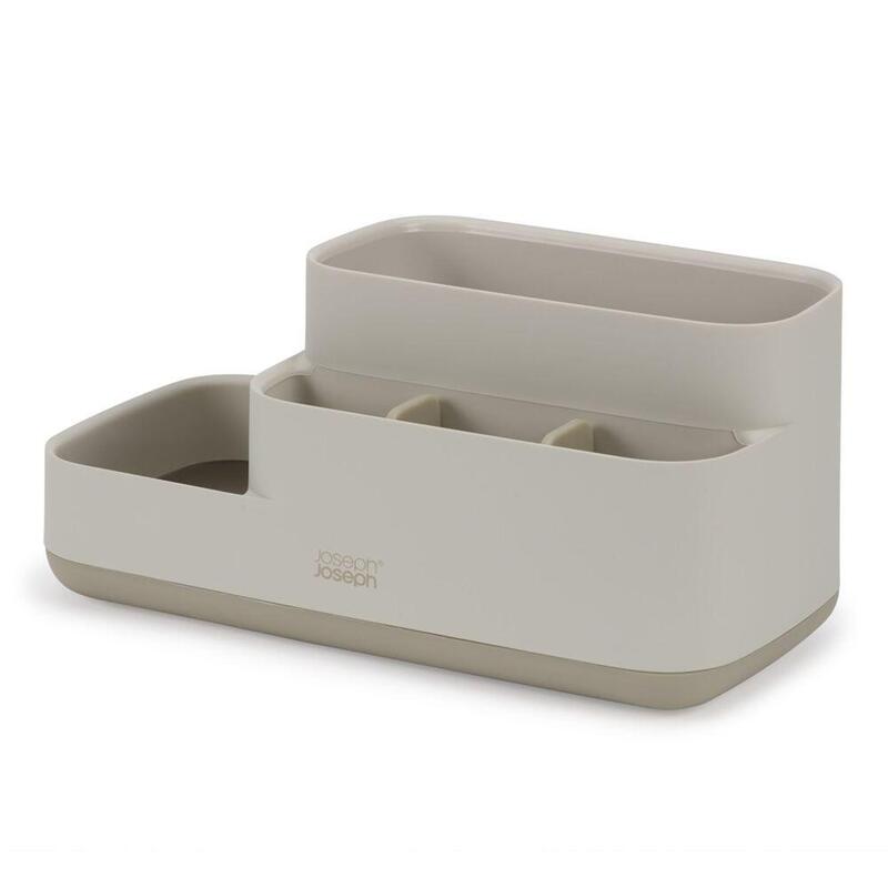 Joseph Joseph Easystore Matt Ecru Bathroom Storage Caddy