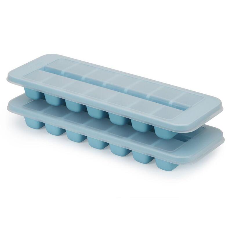 Joseph Joseph Flow Pack Of 2 Easy-Fill Blue Ice-Cube Trays
