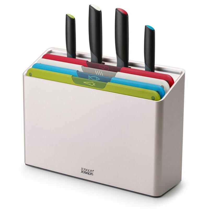 Joseph Joseph Folio Icon Plus Mulic.8-Pc Knife/Chopping Board