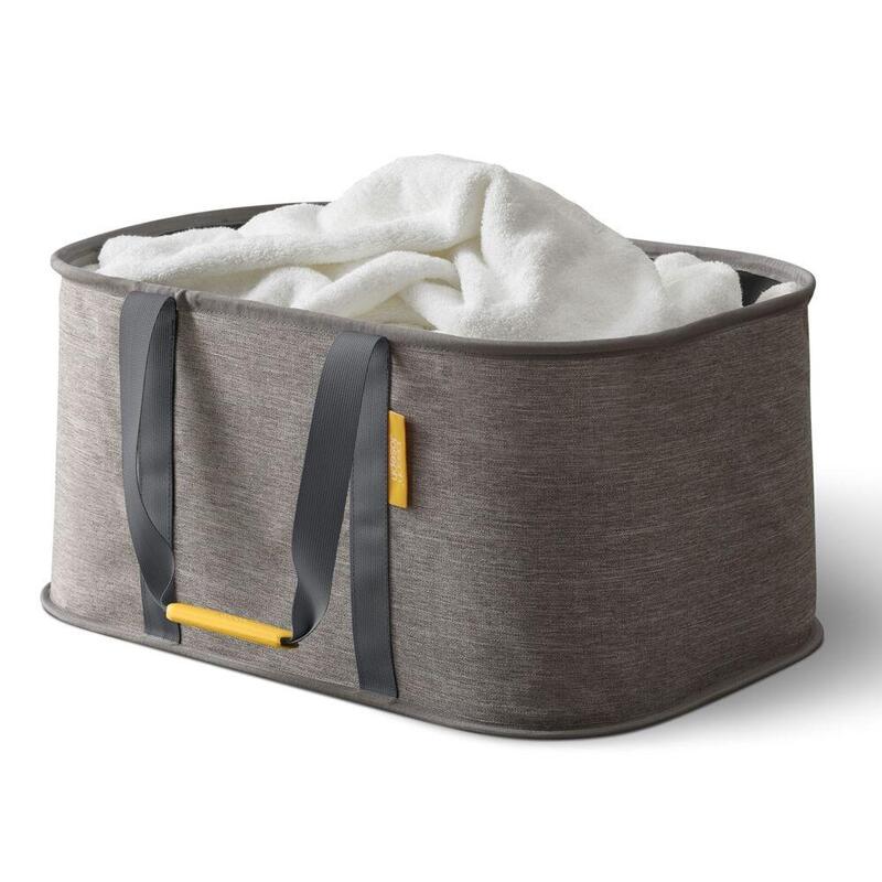 Joseph Joseph Hold-All Grey Collapsible 35l Laundry Basket