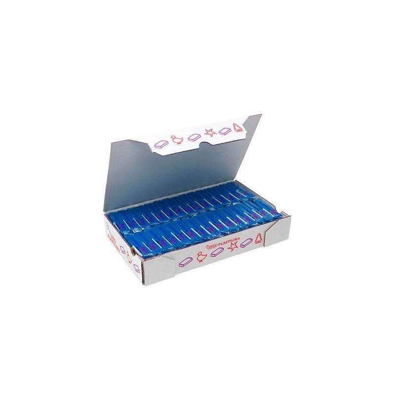 Jovi Caja 30 Pastillas Plastilina School 50gr Azul Oscuro