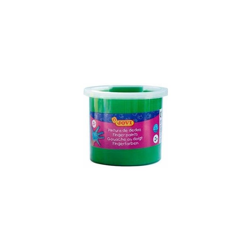 Jovi Estuche 5 Botes Pintura De Dedos 125ml Verde