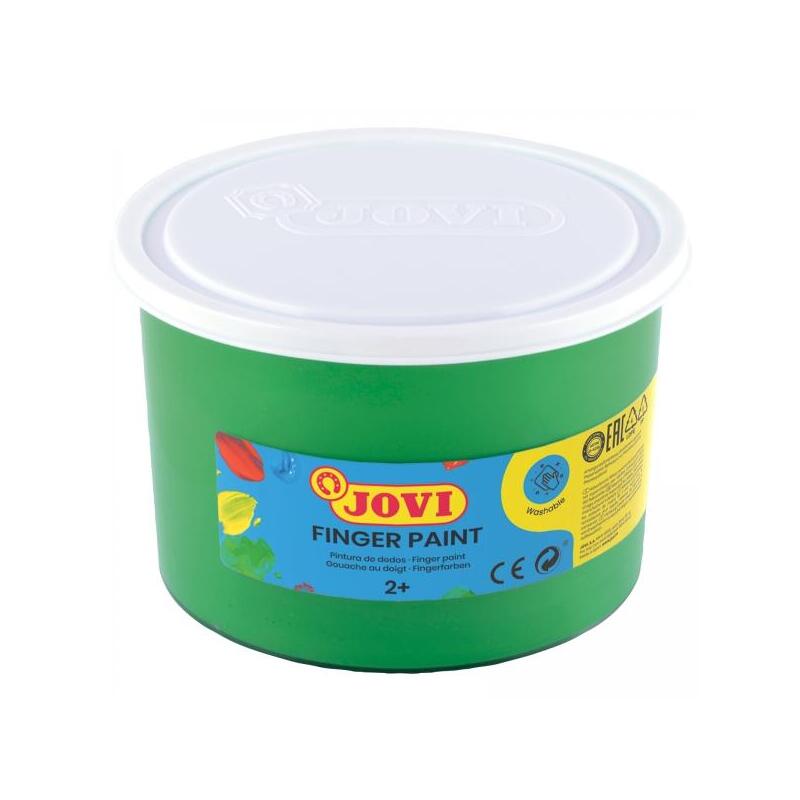 Jovi Finger Paint Bote De 500ml Pintura De Dedos - Ingredientes Naturales - Colores Mezclables - Textura Gelatinosa -