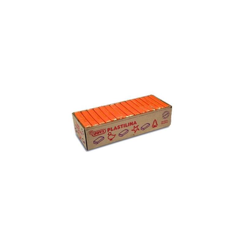 Jovi Plastilina Caja 15 Pastillas 350gr Unicolor Naranja